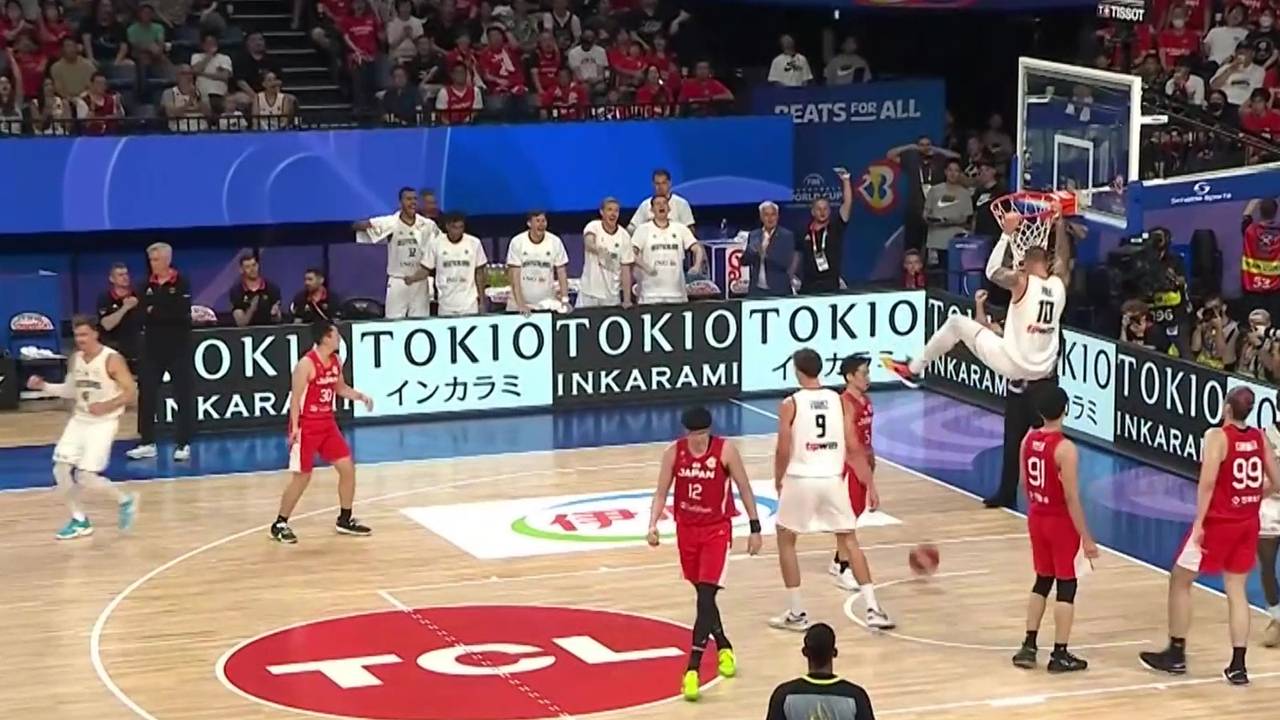 Basketball-WM: Deutschland - Japan (81:63) | Highlights im Video