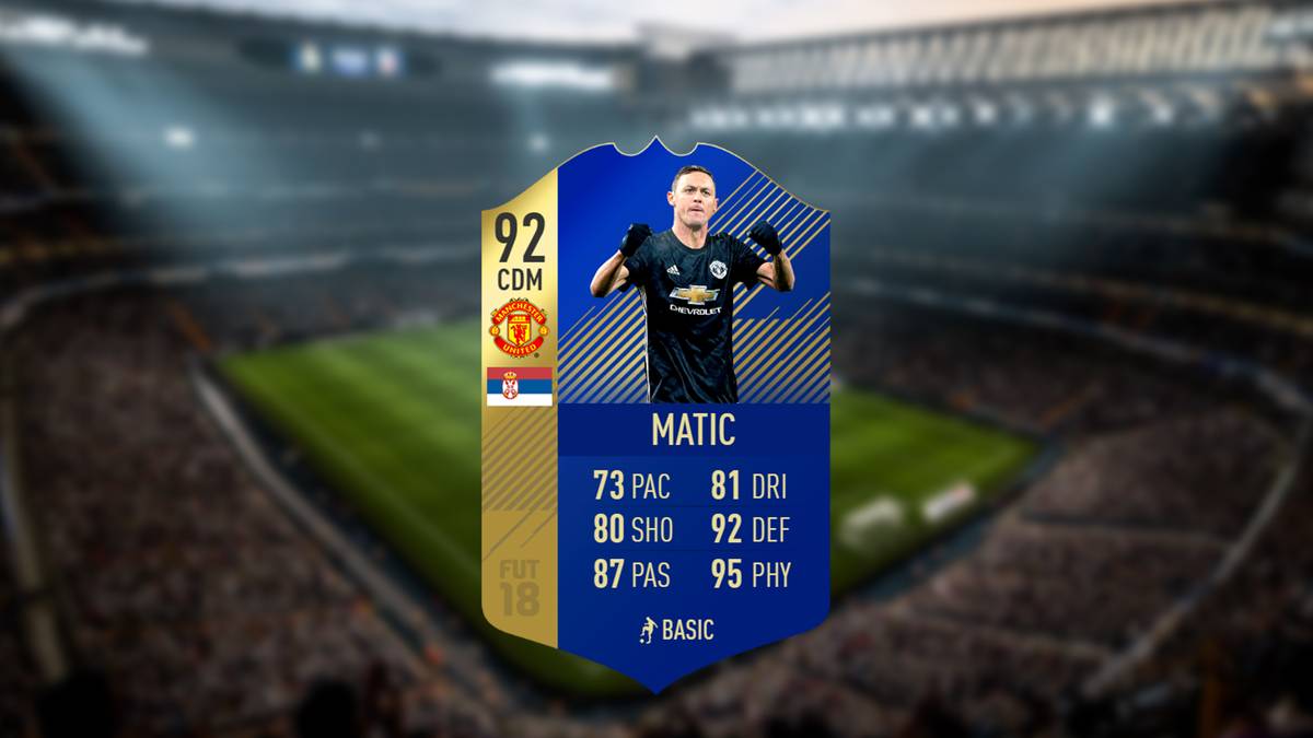 Nemanja Matic 92 - Manchester United