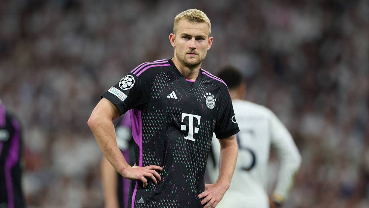 Matthijs de Ligt blickt beim FC Bayern auf eine wechselhafte Saison zurück