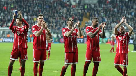 Der FC Bayern setzte sich in der Champions League locker gegen Besiktas durch