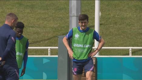 Englands Nationalspieler Harry Maguire nennt vor dem EM-Halbfinale gegen Dänemark die Unterschiede zum Halbfinal-Aus bei der WM 2018.