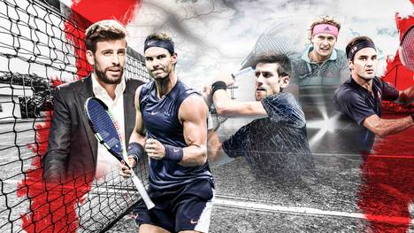 Die Superstars im Tennis stehen in einem Machtkampf auf verschiedenen Seiten