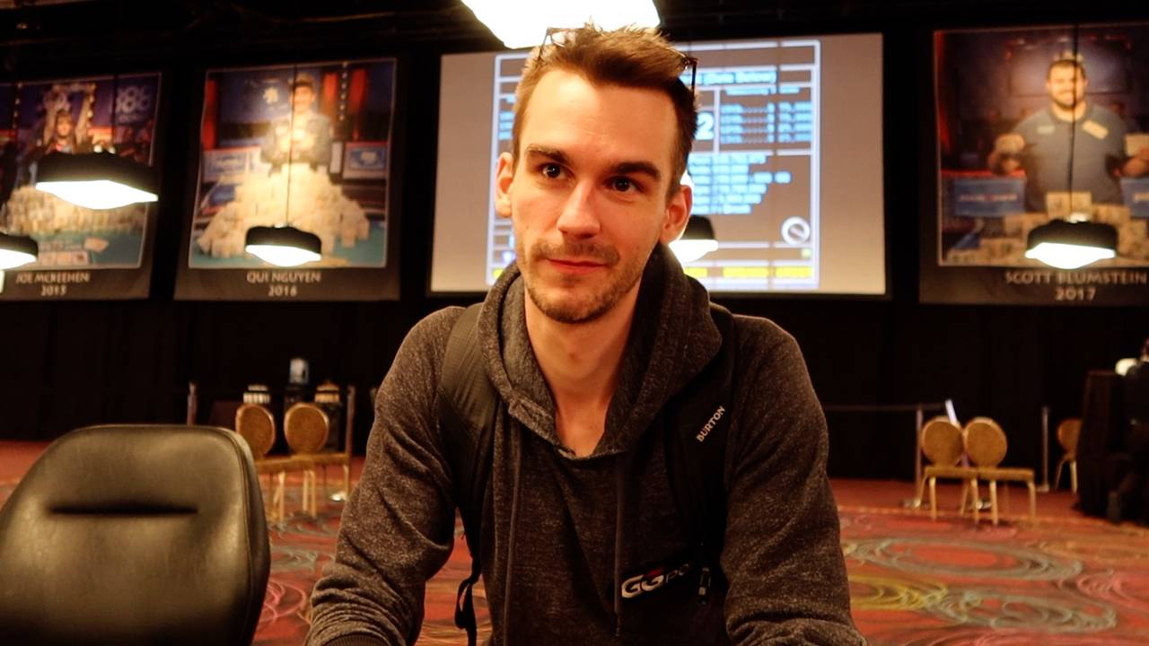 Tom Kunze auf dem Weg zum Finaltable