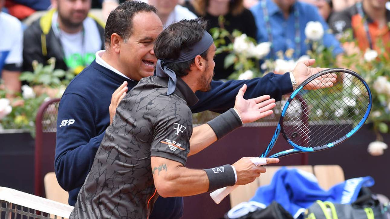 Wildes Tennis-Rüpel-Duell in Rom