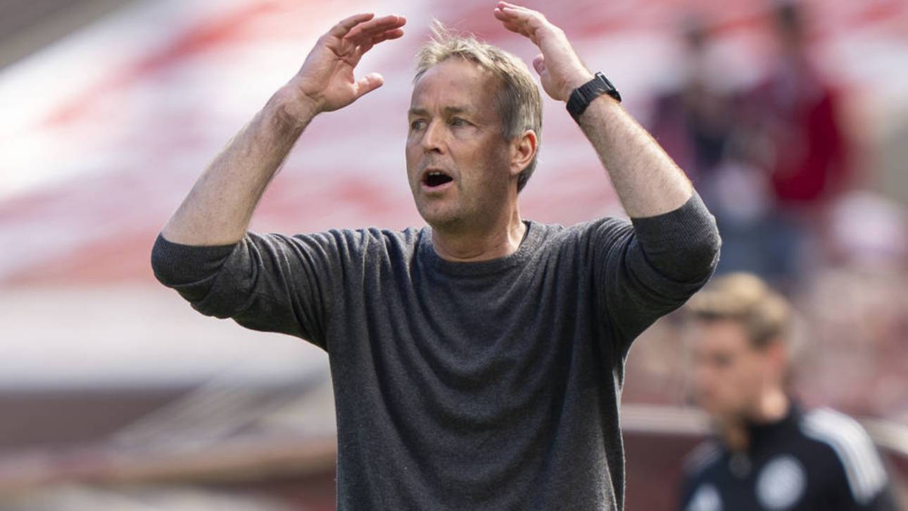 Frustration bei Bayer-Coach Kasper Hjulmand 