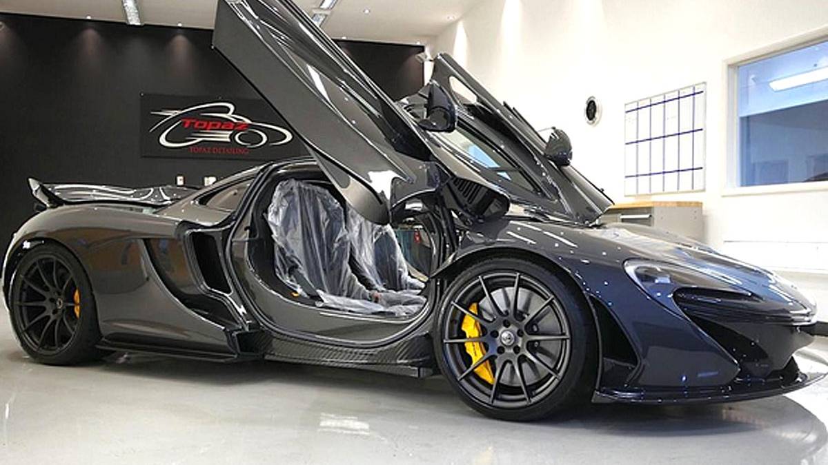 Jenson Button setzt auch privat auf McLaren. Sein P1 ist frisch frisiert aus der Werkstatt wiederbekommen