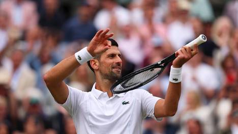 Novak Djokovic steht erneut im Wimbledon-Finale