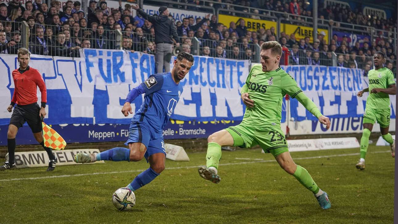 Duisburg siegt gegen neun Meppener