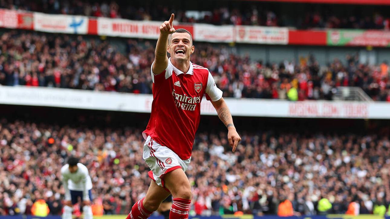 Granit Xhaka ist beim FC Arsenal ein Erfolgsgarant