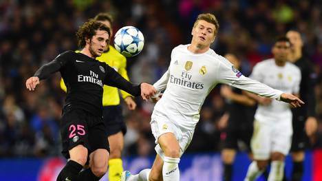 Toni Kroos gewann mit Real Madrid das Spiel gegen Paris Saint-Germain