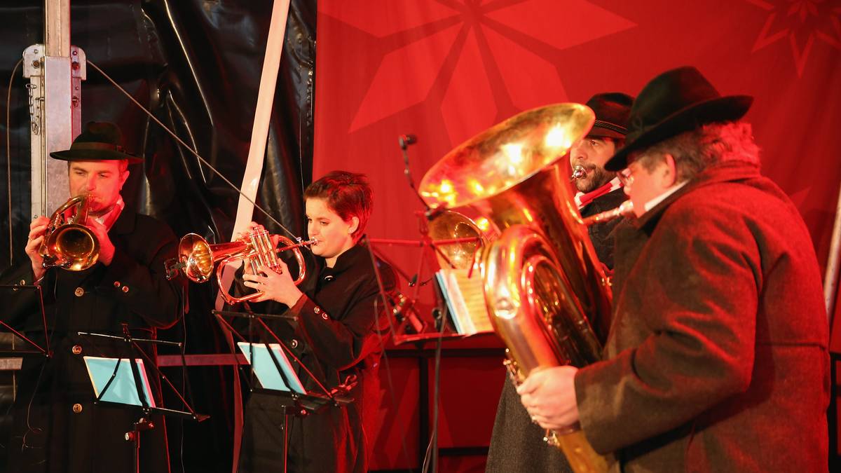 Für Blasmusik ist natürlich auch gesorgt