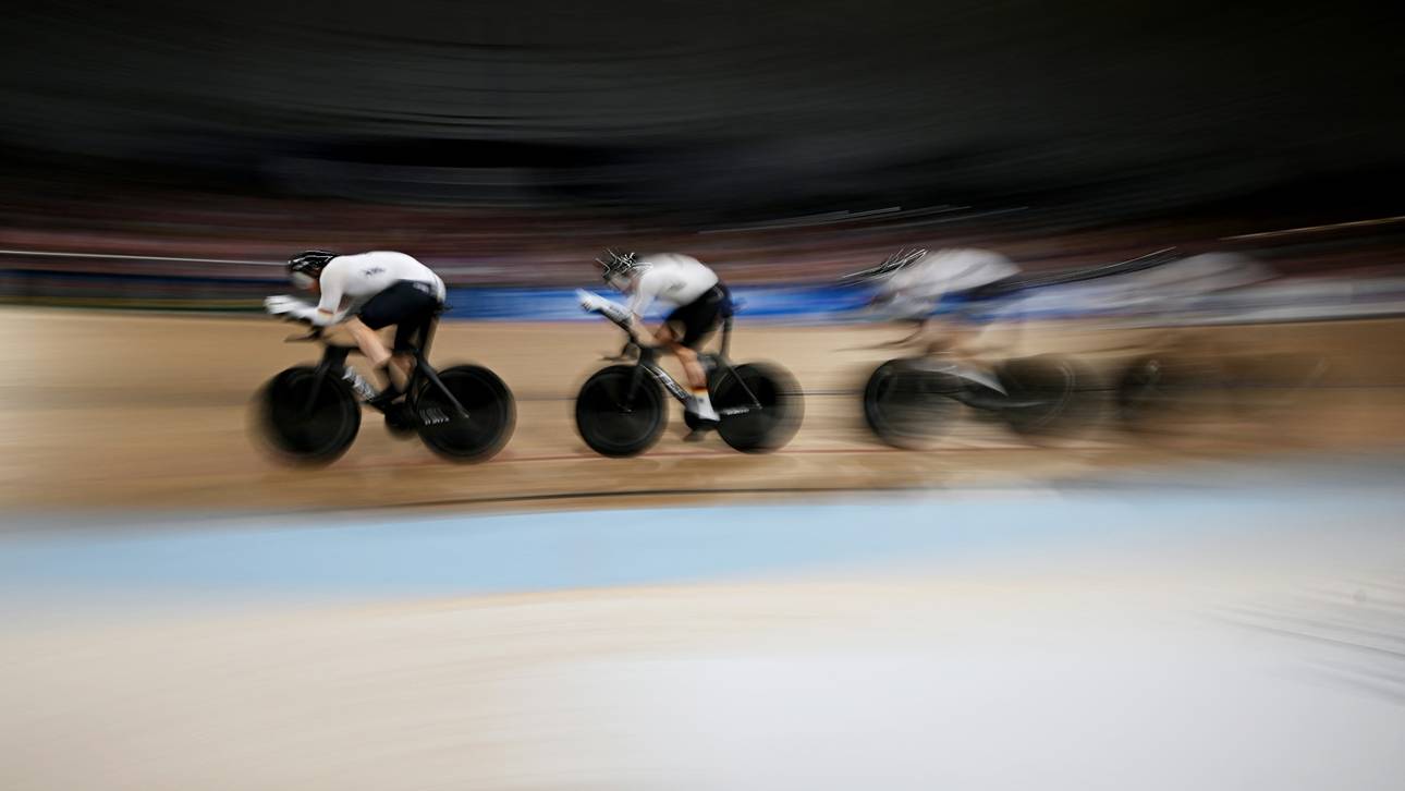 Bahnradteam auf dem Weg der Besserung