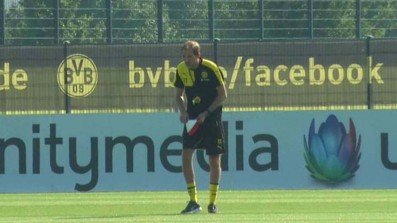 Erstes BVB-Training unter Tuchel