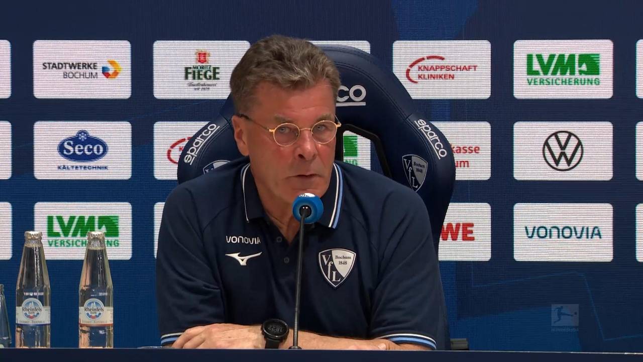 Hecking mit bewegender Ansprache