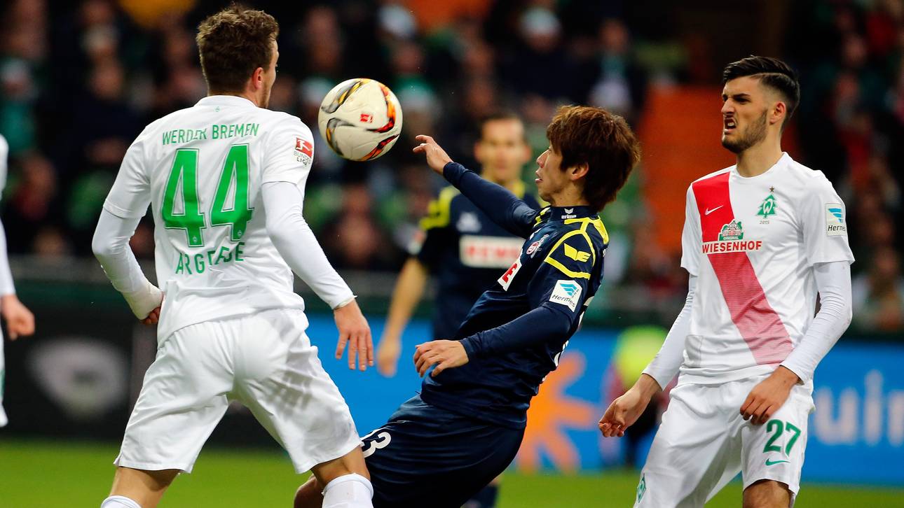 Fairplay-Geste von Osako in Bremen