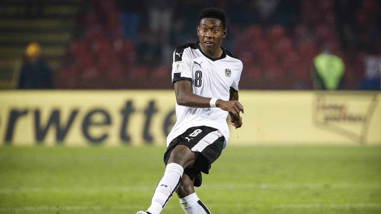 Alaba erstmals Österreich-Kapitän