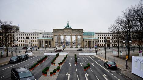 Am Brandenburger Tor soll es eine Licht-Installation geben