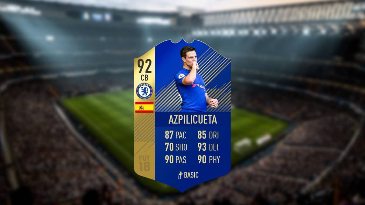 César Azpilicueta 92 - FC Chelsea