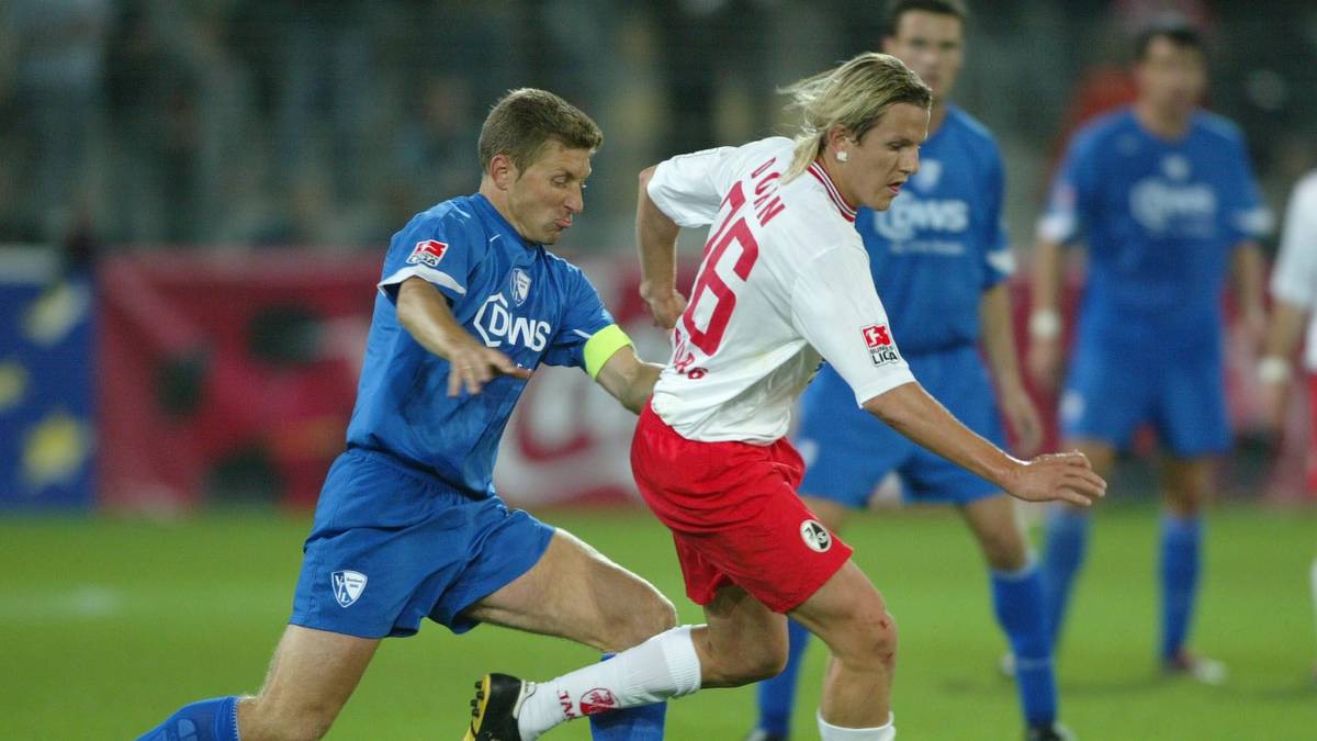 PLATZ 19: REGIS DORN (52 Einsätze) - Der Mittelstürmer ging in der Bundesliga für zwei Vereine auf Torejagd - für den SC Freiburg und für Hansa Rostock erzielte er insgesamt sieben Treffer, ehe er seine Karriere 2013 in Sandhausen beendete.