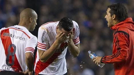 Spieler von River Plate wurden mit Pfefferspray attackiert