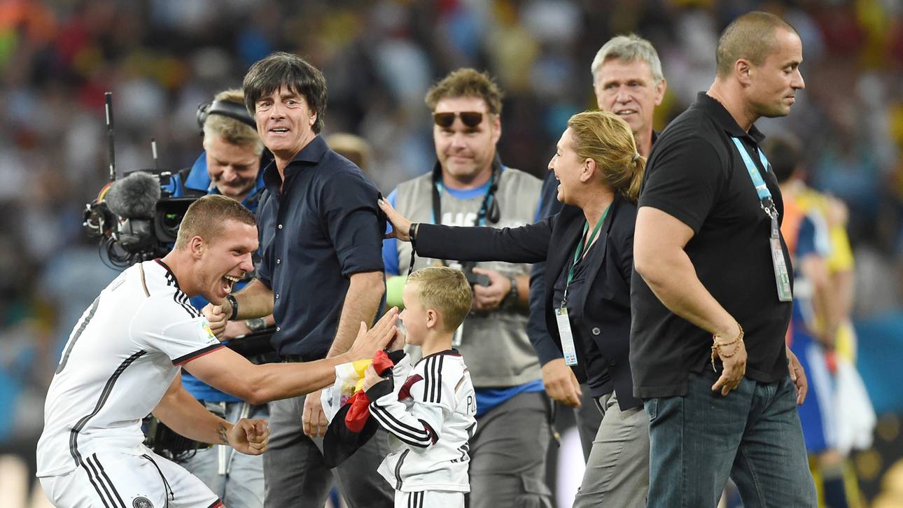 Jose Meneses (r.) sorgte auch bei der WM in Brasilien für die Sicherheit des DFB-Teams