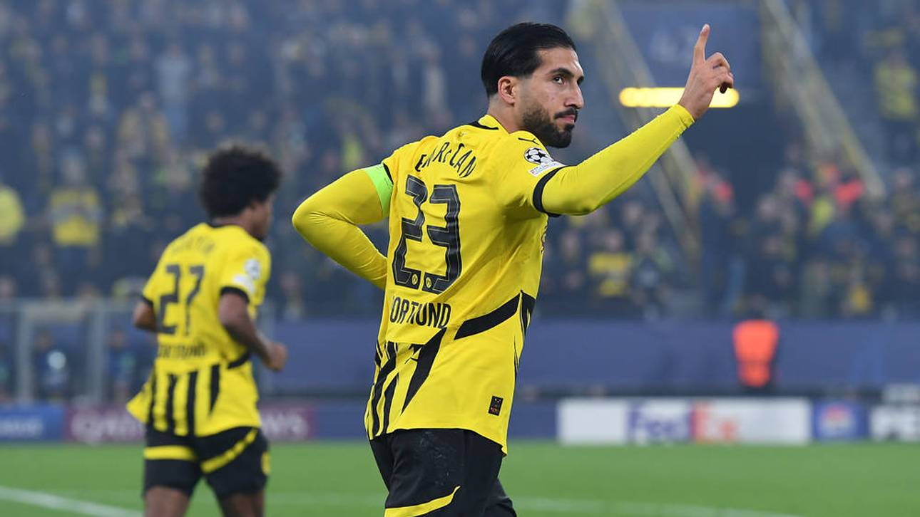 Emre Can brachte den BVB in Führung - und patzte dann beim Gegentor