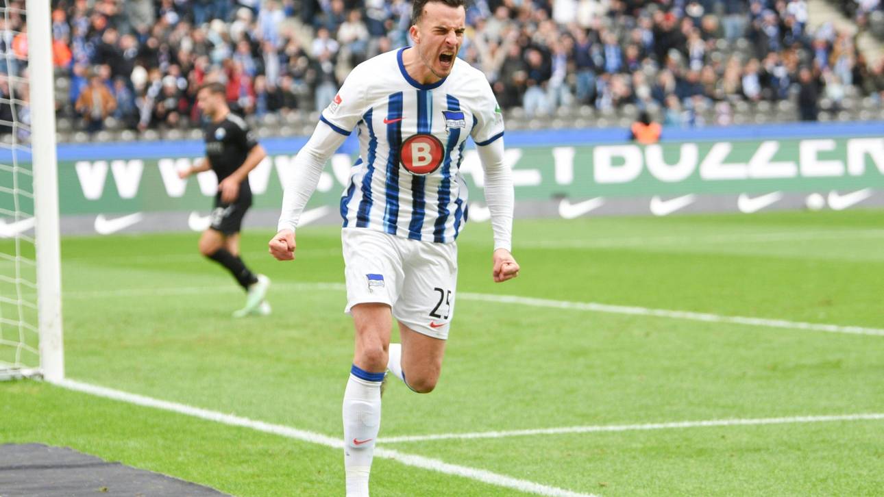 Doppelpack! Hertha gewinnt Verfolgerduell