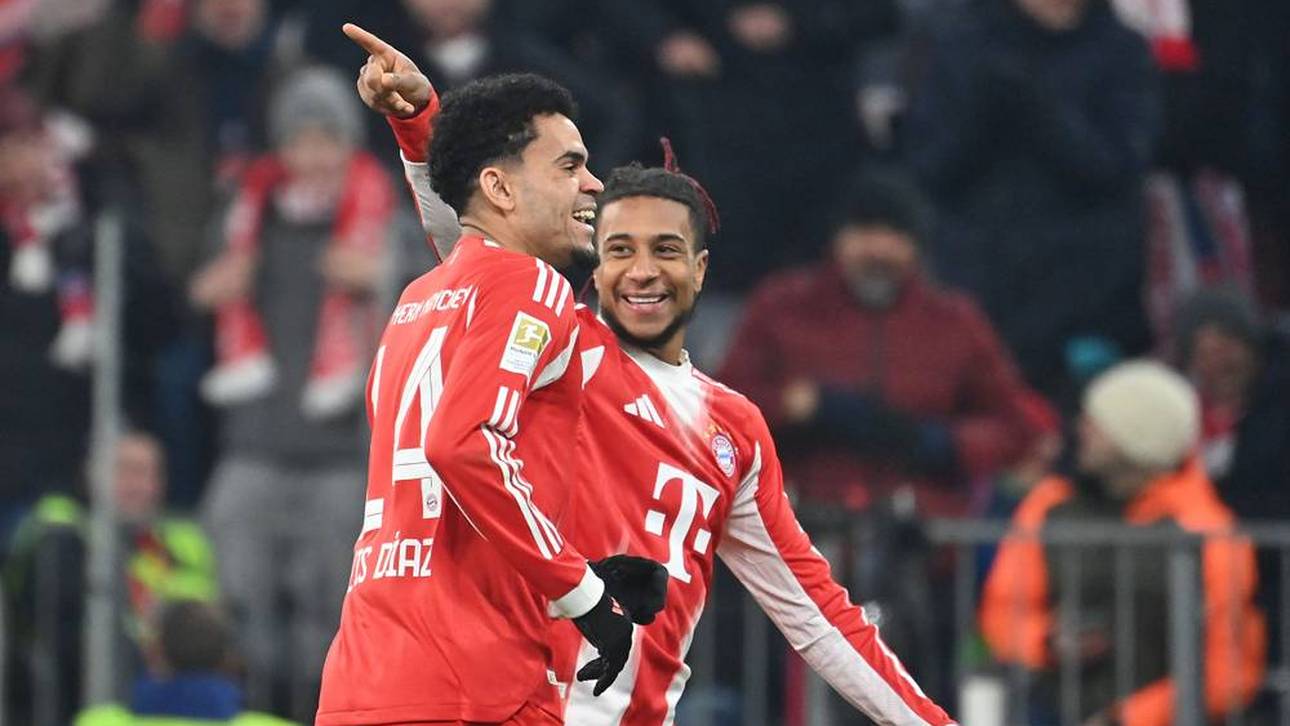 Michael Olise (r.) und Luis Díaz (l.) befinden sich in bestechender Form