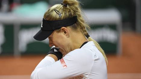 Für Angelique Kerber war bei den French Open gegen die ungesetzte Slowenin Kaja Juvan schon in Runde 1 Endstation