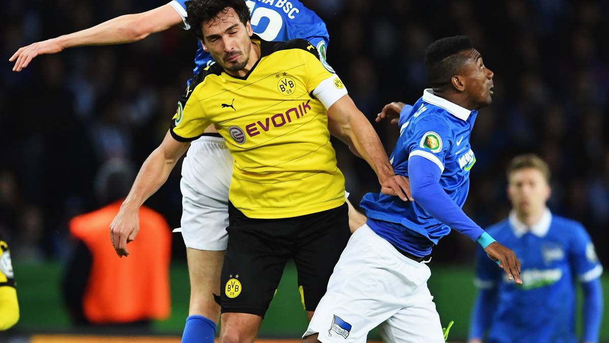 MATS HUMMELS: Sorgte für verwunderte Augen, als er sich im Hertha-Sechzehner in alter Mittelstürmermanier durchtankte und sogar fast noch traf. Hinten souverän, wenn auch selten gefordert. SPORT1-Note: 2