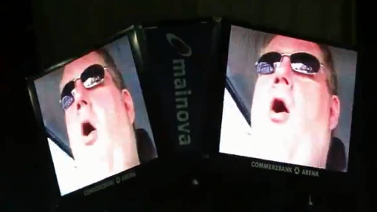 Frankfurts Videowall ein Hit