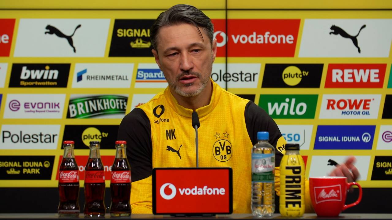 Abwehralarm! Deutet Kovac hier eine Überraschung an?