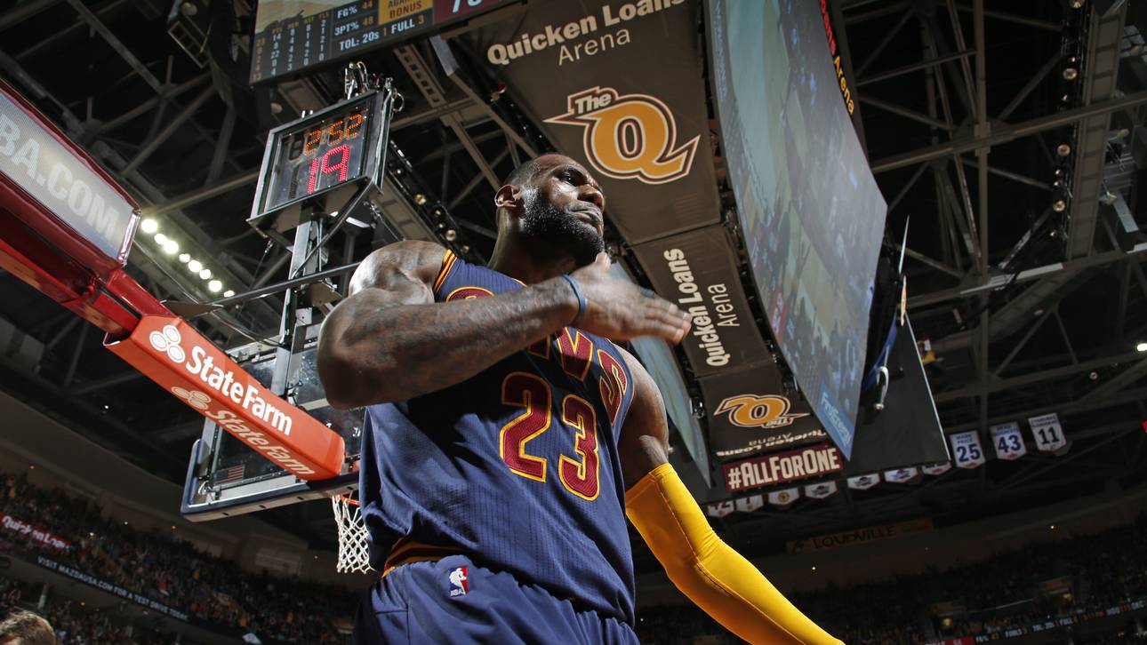 James ist erneut der Trikot-King