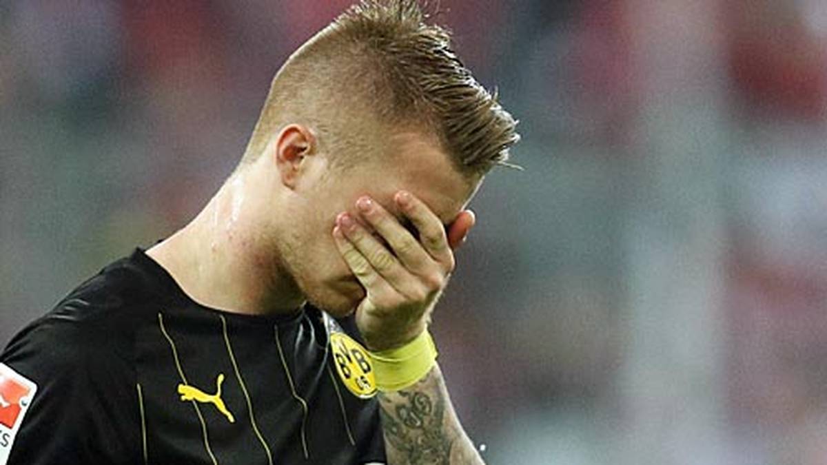 Absteiger der Hinrunde: Marco Reus wird 2014 an Silvester als Seuchenjahr abhaken. Denn die Serie der Blessuren der Nationalspielers scheint nicht abzureißen. Derzeit ist Reus seit dem 22. November wegen eines Außenbandrisses im Sprunggelenk außer Gefecht. Im Dezember wird dann zu allem Überfluss noch die Führerschein-Affäre publik. Reus war nicht im Besitz einer Fahrerlaubnis, setzte sich trotzdem hinters Steuer. Die Polizei erwischte ihn, jetzt muss er 540.000 Euro Strafe blechen