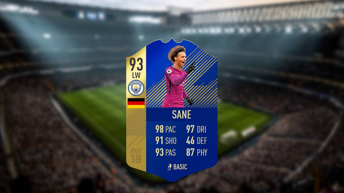 Leroy Sane 92 - Manchester City