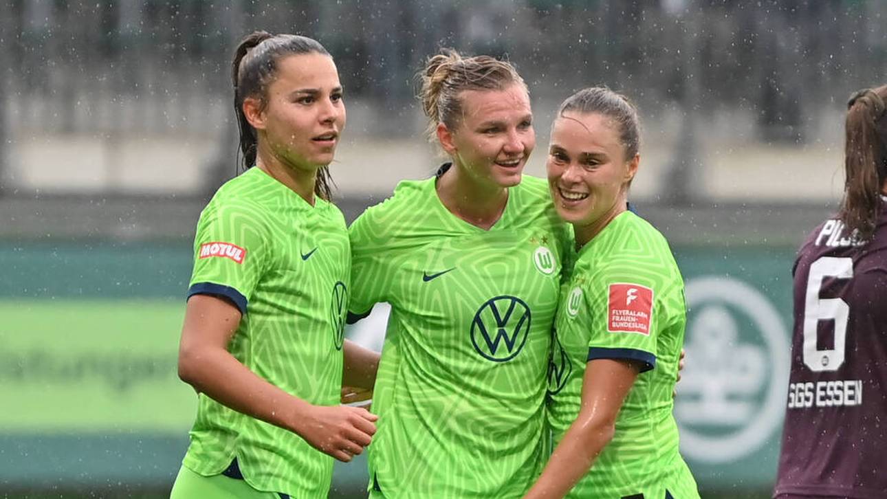 Wolfsburgerinnen an der Spitze