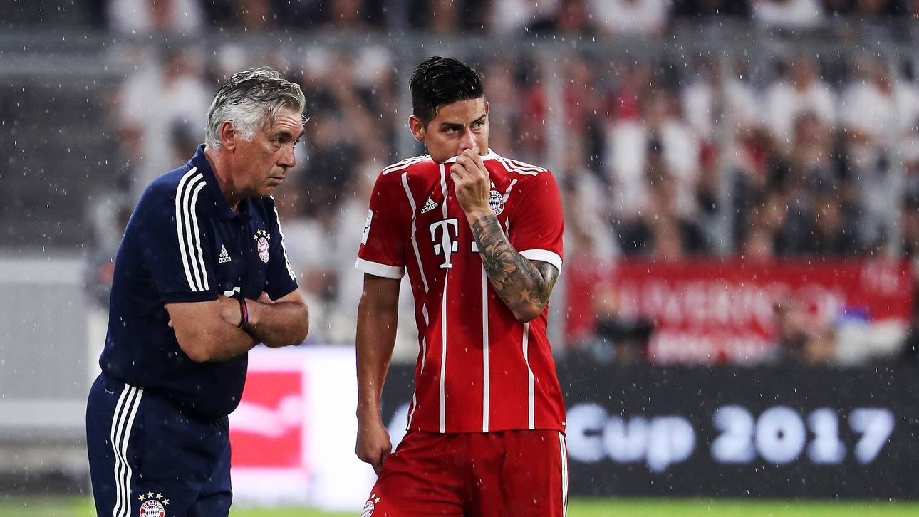 James vor Wechsel zu Ancelotti
