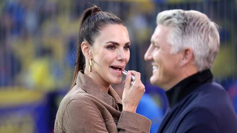 Esther Sedlaczek und Bastian Schweinsteiger sind ein eingespieltes Team