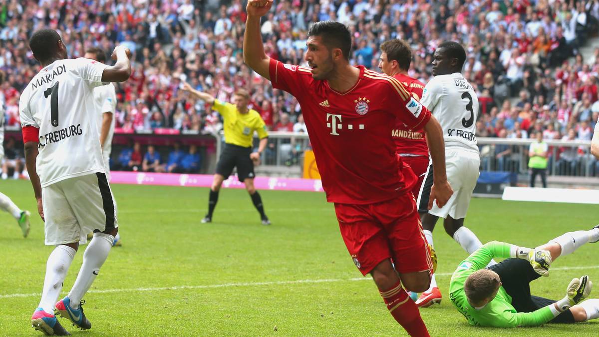 EMRE CAN: Der FCB sicherte sich die Dienste des defensiven Mittfeldspielers bereits im zarten Alter von 16 Jahren. Aus der Jugend von Eintracht Frankfurt ging es nach München, der Sprung in den Profi-Kader war nur eine Frage der Zeit