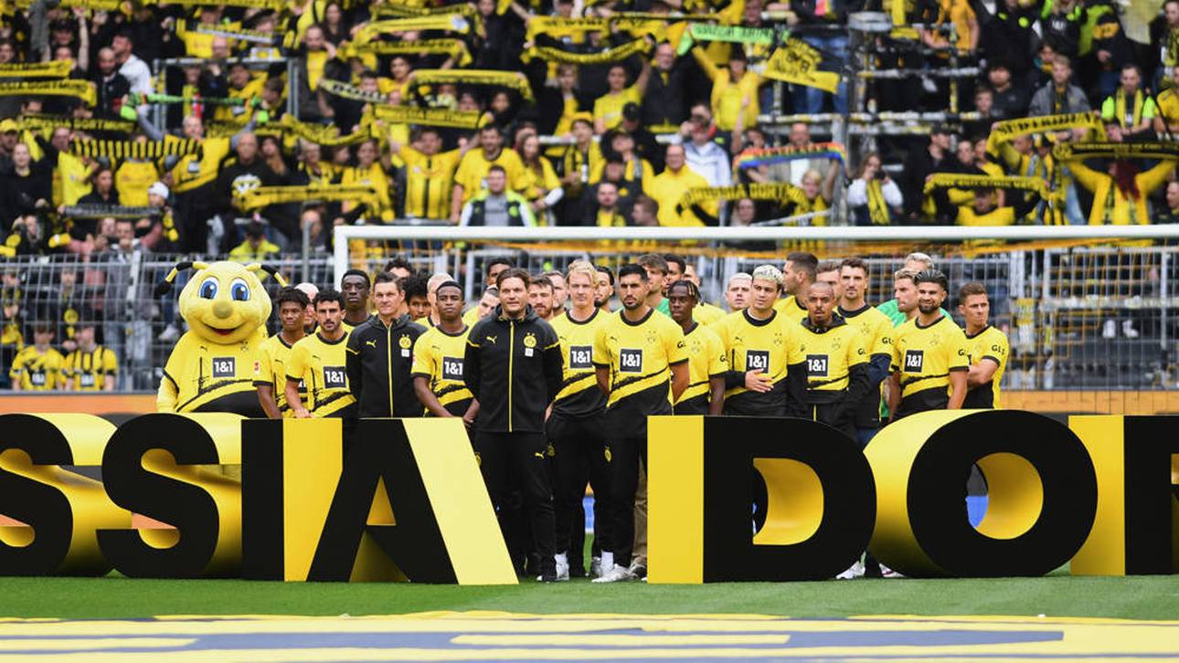 So lief die Teampräsentation des BVB