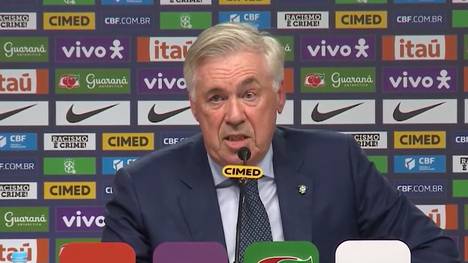 Auch bei der zweiten Länderspielreihe unter Carlo Ancelotti ist Brasilien-Star Neymar nicht dabei. Der Trainer erklärt, warum der Santos-Spieler noch nicht zum Einsatz kommt.