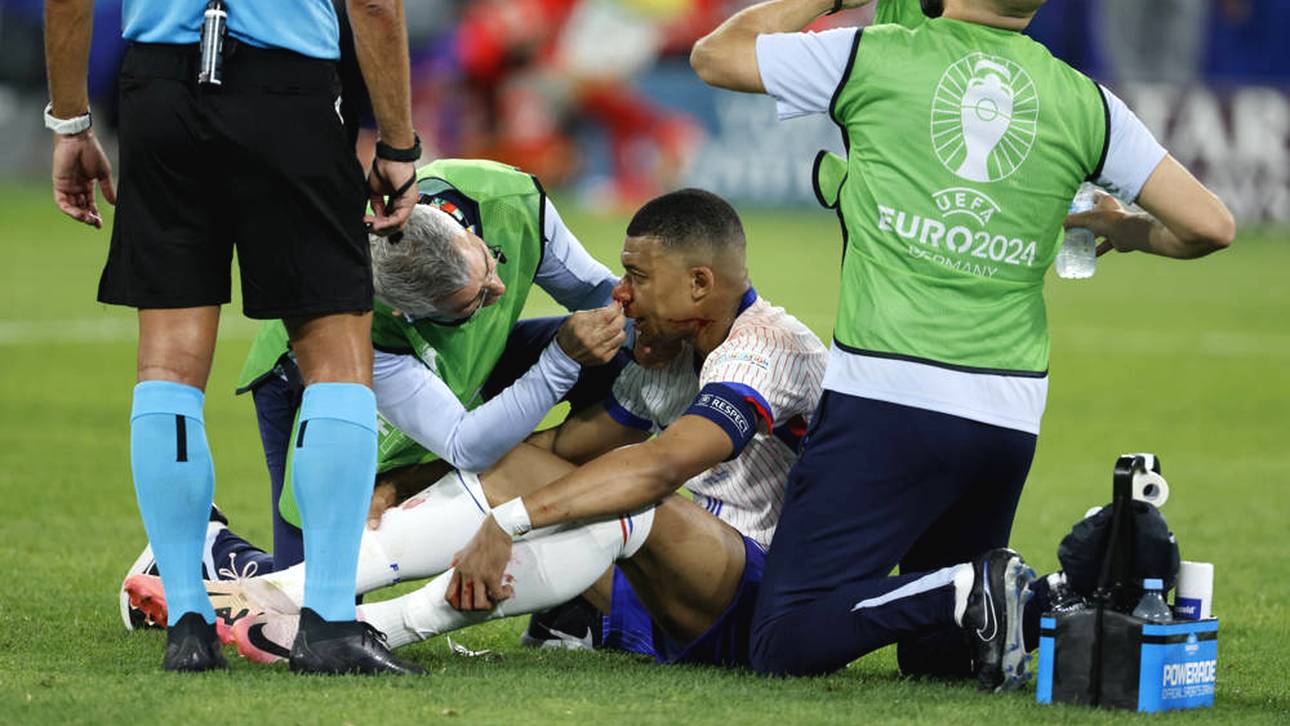 Kylian Mbappé zieht sich eine Verletzung zu