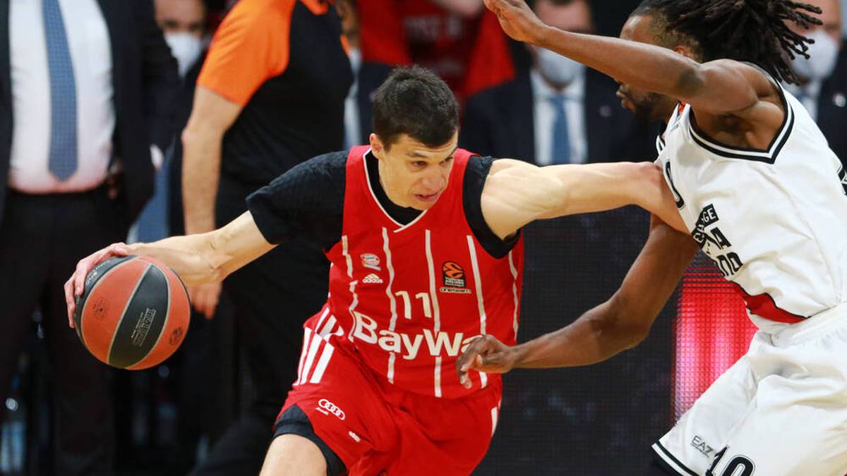 Ganz stark: Vladimir Lucic (l.) erzwang mit dem FC Bayern ein Entscheidungsspiel gegen Mailand in der Basketball-EuroLeague