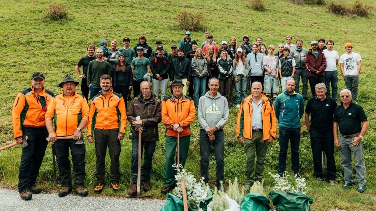 Zeichen für Klimaschutz: Snowboard Germany pflanzt 100 Bäume