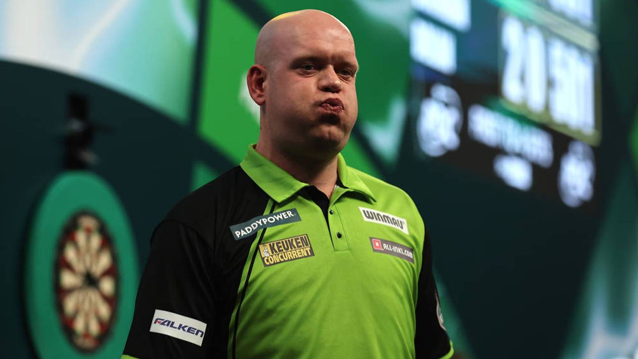 Van Gerwen mit Spitze gegen Wright