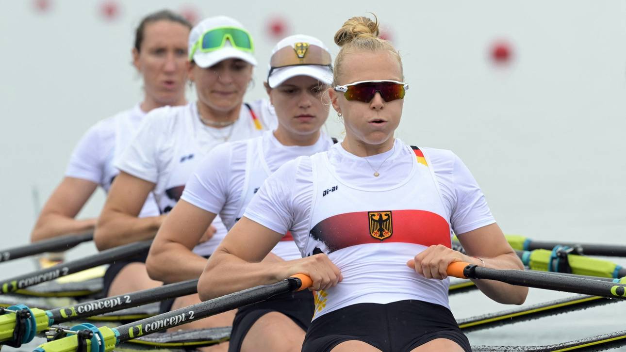 Rudern: Frauen-Doppelvierer gewinnt Olympia-Bronze