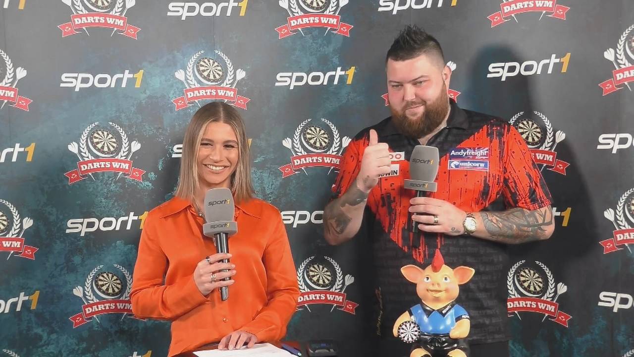 Darts WM 2023: Michael Smith nach dem Finaleinzug über Gabriel Clemens