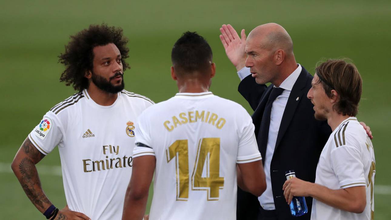 Zidane-Standpauke für Real-Stars?