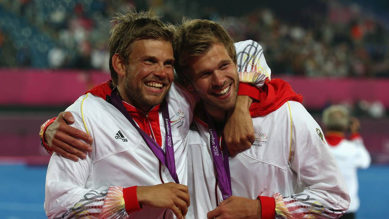 Moritz Fürste (l.) nach dem Olympiasieg 2012 in London