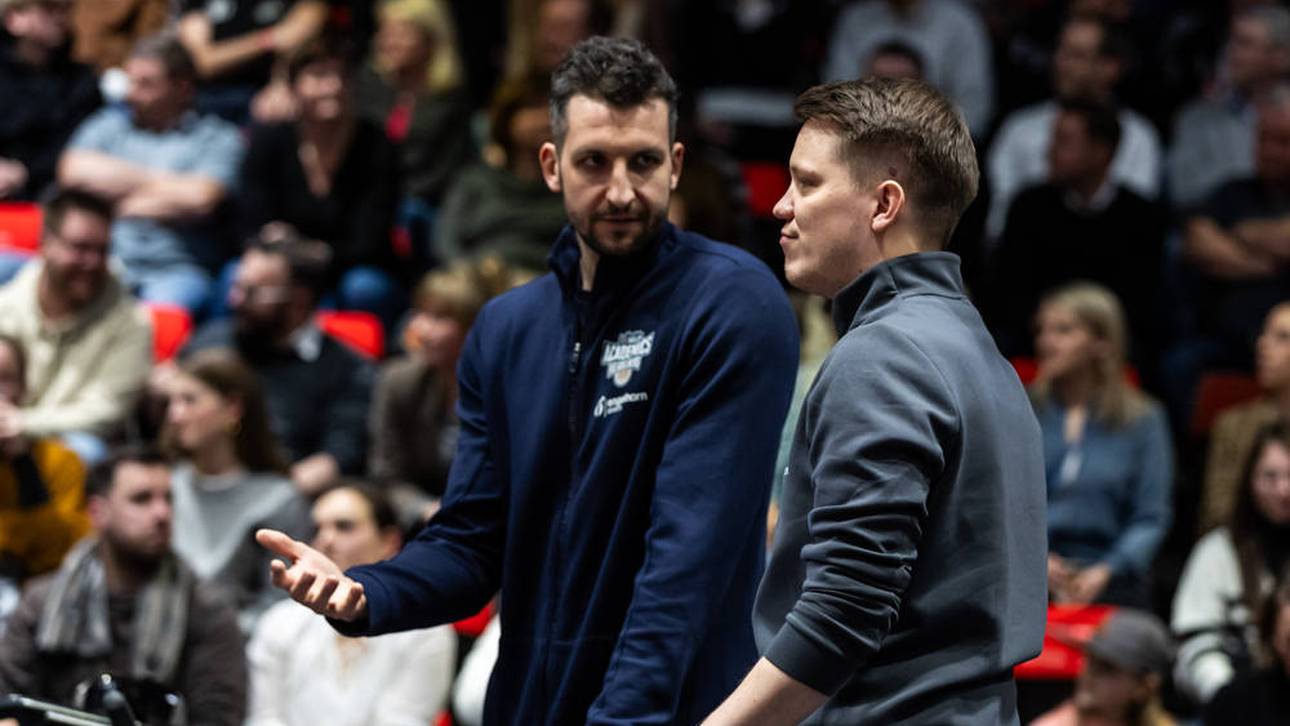 Alex Vogel (r.) vertraut voll auf Paul Zipser (l.)